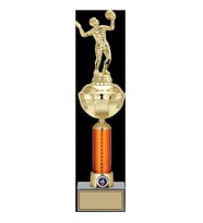 ODAK KUPA - Figürlü Kupalar - Voleybol Kadın Figürlü Kupalar FG-055 B - 44 cm