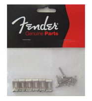 Fender American Standard Stratocaster Bridge Saddles (\'08-Present) Nickel Set of 6