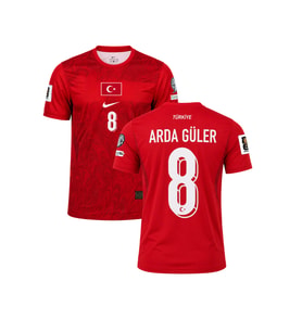 Arda Güler Türkiye 2026 Dünya Kupası Kırmızı Futbol Forması
