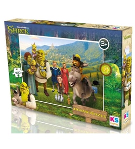 KS Games 100 Parça Erkek Çocuk Kutulu Puzzle/Yapboz - SH714