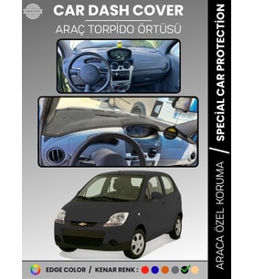 CHEVROLET SPARK (2009-2015) Torpido Örtüsü Ön Göğüs Koruma Torpido Koruma Tam Uyum Çatlamayı Önler