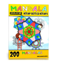 Çocuklar İçin Mandala Kitap Seti (200 Seçilmiş Mandala)