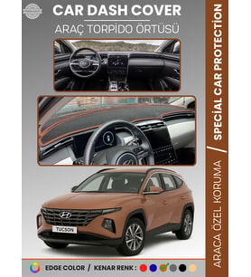 HYUNDAI TUCSON NX4 (2021-2024) Torpido Örtüsü Ön Göğüs Koruma Torpido Koruma Tam Uyum Uv Koruma