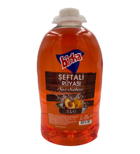 Birka Sıvı El Sabunu, 4 Adet x 4000 ml., Şeftali Kokulu