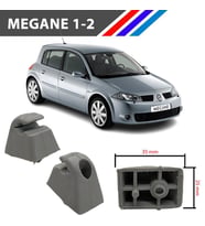 Megane 1-2 Güneşlik Ayağı Gri Renk 2 Adetli Set 1997 - 2008