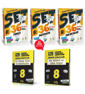 Sempatik 36 Haftalık Deneme (Türkçe-Matematik-Fen Bilimleri) -Hediyeli
