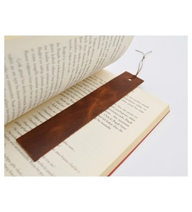 Lost Slope Hakiki Deri Kitap Ayracı