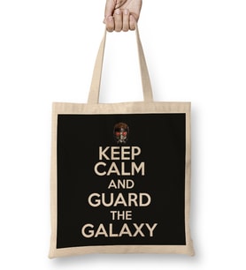Guardians Of The Galaxy Keep Calm and Guard the Galaxy Bez Çanta Uzun Saplı