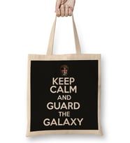 Guardians Of The Galaxy Keep Calm and Guard the Galaxy Bez Çanta Uzun Saplı