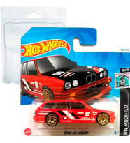 Hot Wheels Bmw M3 Wagon Hw Modified 10/10 (138/250) Htd89 Kırmızı 2024 + Koruyucu Kısa Kart Frikimon (Çok Renkli)