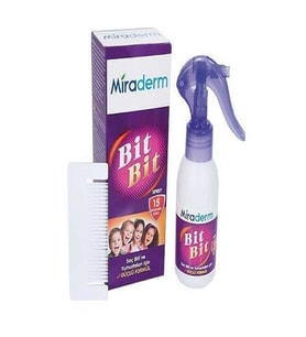 Miraderm Bit Bit Sprey Metal Tarak Hediyeli 100 Ml