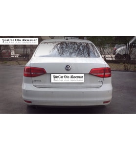 Volkswagen Jetta 2011 Sonrası Bagaj Üstü Spoiler Parlak Beyaz
