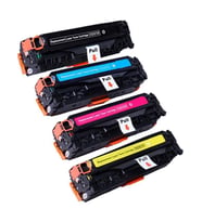 Tecprint CC530A- CC531A- CC532A- CC533A Takım Muadil Toner