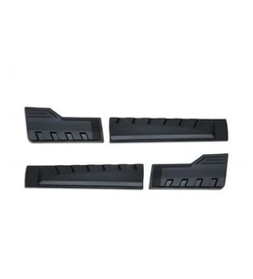 ISUZU D-MAX 2012 Set 4 Parça Kapı Kaplama Siyah Mat Asa Kum Desen Standart