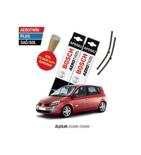 Renault Scenic Silecek Takımı (2006-2009) Bosch Aerotwin Plus