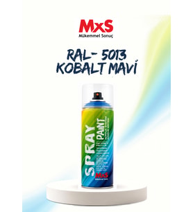 MxS RAL 5013 Kobalt Mavi Akrilik Sprey Boya 400 ML