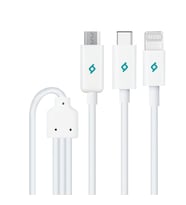 Ttec Trio Şarj Kablosu Micro USB Ligthining Type-C 2DK7521B