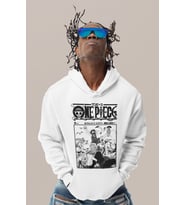 One Piece Monkey D. Luffy Baskılı Unisex Oversize Anime Karakter Hoodie