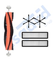 Dreame D10S, D10S PRO, D9 MAX GEN2 Uyumlu 1 Ana Fırça 2 Yan Fırça 2 Filtre PKT-iasgf0000250