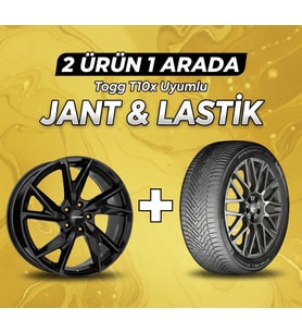 Togg T10x Uyumlu Momo225/60R18 Dört Mevsim Lastiği 4 Adet Yılı:2025+CA238018 B 18"Jant 4 Adet