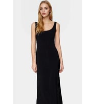 Maxi A line Örme Elbise Yazlık Rahat Günlük Stil Kullanım İçin