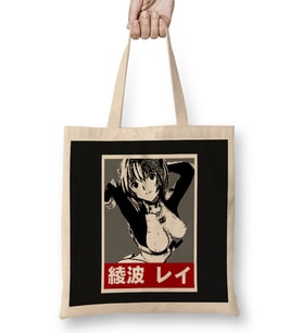 Rei Ayanami 03 Bez Çanta Uzun Saplı