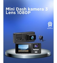1080P 3 Kameralı Araç Dvr – Döngü Kayıt Geri Görüş Özellikli