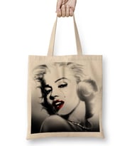 Marilyn Monroe 01 Bez Çanta Uzun Saplı