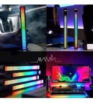 Rgb Sese Duyarlı Taşınabilir Ekolayzer LED Çubuk