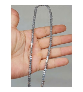 Hematit Taşı Şekilli 3.5*3.5mm Dizi (52324)