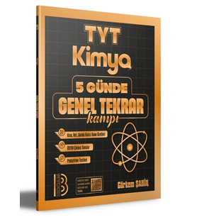 Benim Hocam Yayınları Tyt Kimya 5 Günde Genel Tekrar Kampı