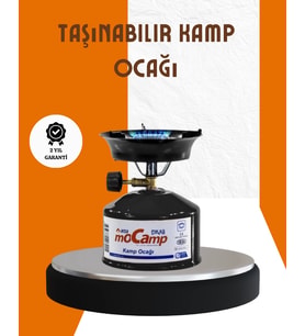 Taşınabilir Metal Gövdeli Kamp Ocağı Seti