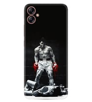 Samsung Galaxy A04E Kılıf Resimli Desenli Baskılı Silikon Muhammed Ali 1369