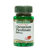 Nature's Bounty Chromium Picolinate 200 mcg