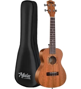 Midex CT-24M Set Maun Concert Ukulele - SET HALİNDE DEĞİLDİR! Teşhir