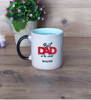 Babaya Hediye Kupa Bardak Sihirli Fotoğraflı Babaya Doğum Günü Hediyesi