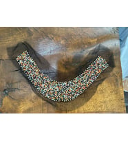 BONCUK İŞLEME YAKA DİKİŞ GİYİM APLİKE 25X6 CM