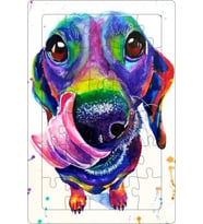 AHŞAP PUZZLE JACK RUSSEL