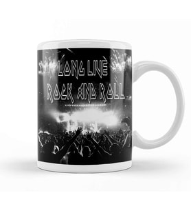 Long Live Rock And Roll Kupa Bardak Porselen