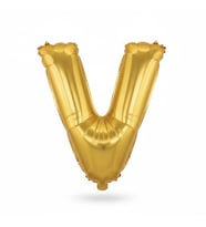 Runaway V Harf Folyo Balon 1m Parti ve Dekor