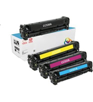 PlusPrint Hp 304A - Hp Colorlaserjet CP2025N 1 Set Uyumlu Muadil Toner