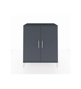 Hyperion Şifonyer 2 Kapaklı 88x44x106 Antrasit-Antrasit