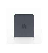 Hyperion Şifonyer 2 Kapaklı 88x44x106 Antrasit-Antrasit