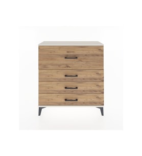 Arges Şifonyer 4 Çekmeceli 88x30x96 Aytaşı-Çam