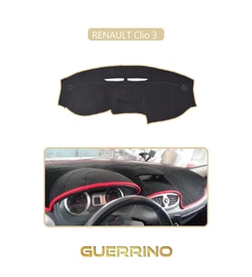 RENAULT Clio 3 TORPİDO KORUMA HALISI BEJ KENAR