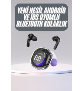 Kulak İçi Bluetooth Kulaklık ANC ENC Özellikli Şarj Göstergeli Kablosuz Kulaklık