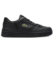 Lacoste 224 2 SMA T-Clip Set Leather Mens Sneaker Hakiki Deri Erkek Günlük Spor Ayakkabı Siyah