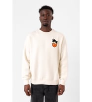 Dragon Ball Z Anime Son Goku Pocket Ekru Erkek 2ip Sweatshirt