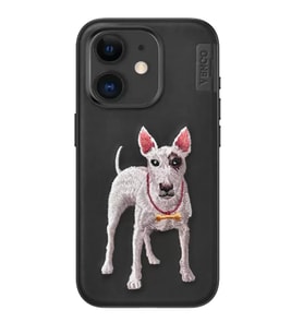 Venco iPhone 11 Perma Desenli Kapak - Siyah