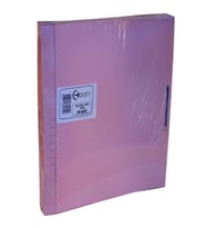 Bafix Tam Kapak Dosya Karton Pembe